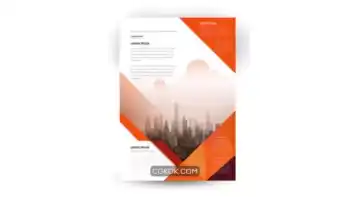 دانلود وکتور تراکت چند منظوره تجاری مدرن Modern business multipurpose flyer design