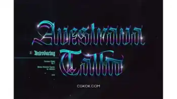 دانلود فونت انگلیسی تاتو Avestrava Tattoo