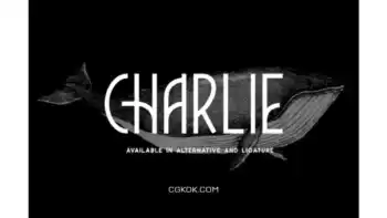 دانلود فونت انگلیسی گرافیکی Charlie Font