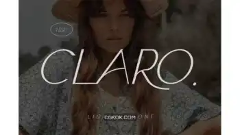 دانلود فونت انگلیسی مدرن Claro – Elegant Font Family