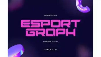 دانلود فونت انگلیسی لوگو Esport Graph – Logo Font