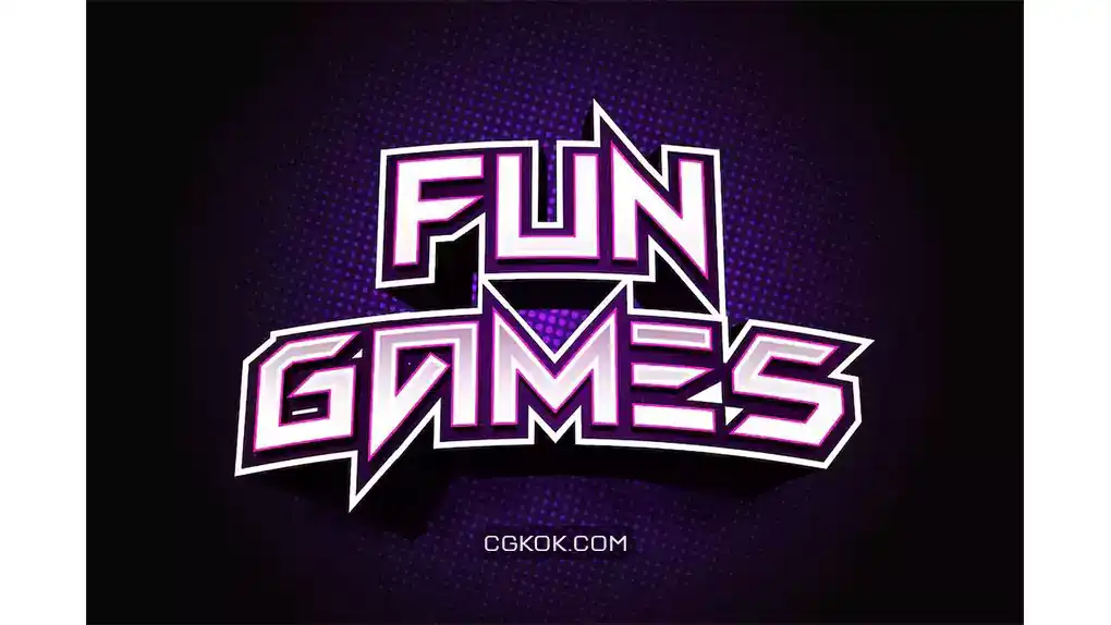 دانلود فونت انگلیسی گیمینگ Fun Games – Futuristic Display Font