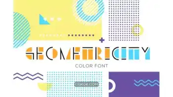 دانلود فونت انگلیسی هندسی GEOMETRICITY