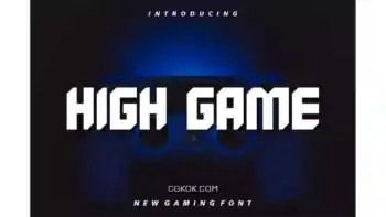 دانلود فونت گیمینگ High Game Font