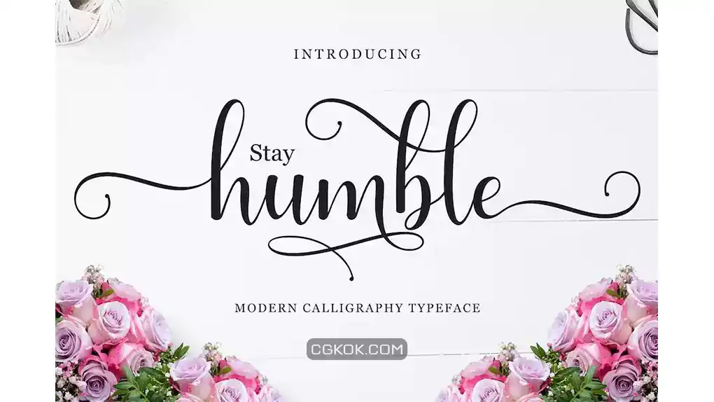 دانلود فونت انگلیسی دست نویس Humble Script