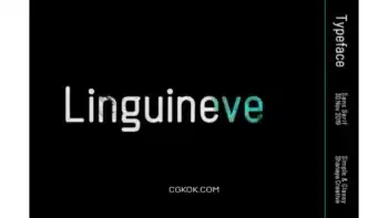 دانلود فونت انگلیسی گرافیکی Linguineve Font