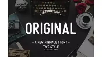 دانلود فونت مینیمالیستی Original – A Minimalist Font