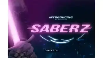 دانلود فونت انگلیسی گرافیکی Saberz Font