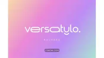 دانلود فونت انگلیسی لوگو Versatylo Rounded – Logo Font