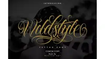 دانلود فونت تاتو چیکانو Wildstyle | Chicano Tattoo Font