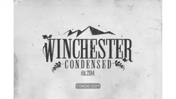 دانلود فونت انگلیسی کلاسیک Winchester Condensed Font
