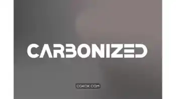 دانلود فونت انگلیسی لوگو Carbonized
