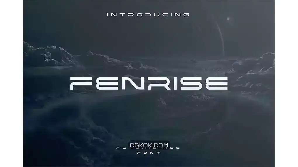دانلود فونت انگلیسی مدرن Fenrise