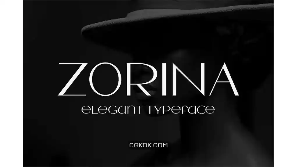 دانلود فونت انگلیسی مدرن Zorina – Elegant Fashion Typeface