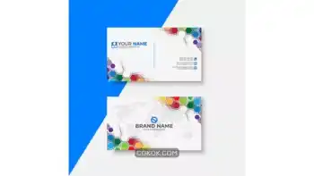 دانلود طرح لایه باز کارت ویزیت آموزشگاه 9