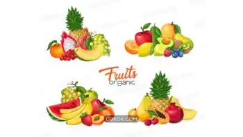 دانلود وکتور میوه 6