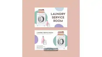 دانلود طرح لایه باز کارت ویزیت خشکشویی