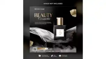 دانلود طرح لایه باز پست اینستاگرام عطر و ادکلن 1