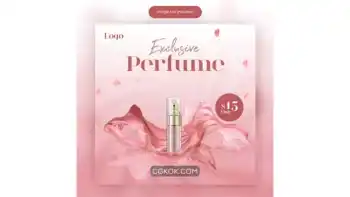 دانلود طرح لایه باز پست اینستاگرام عطر و ادکلن 2