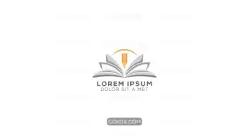 دانلود لوگو فروشگاه کتاب انتزاعی