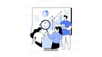 دانلود وکتور مدیریت مالی کارتونی