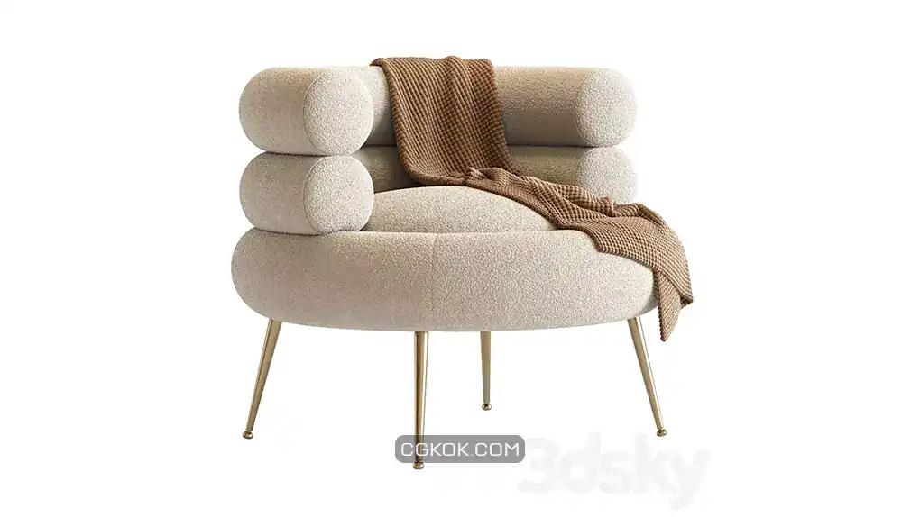 دانلود آبجکت صندلی مدرن