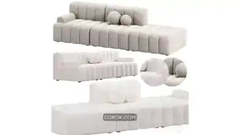 دانلود آبجکت کاناپه مدرن