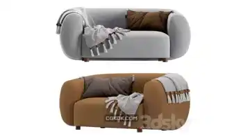 دانلود آبجکت کاناپه مدرن 6