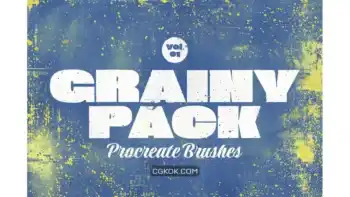 دانلود براش پروکریت Grainypack 01|Procreate Brush