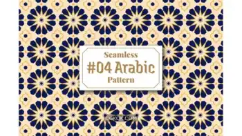 دانلود پترن عربی Arabic Seamless Pattern 4