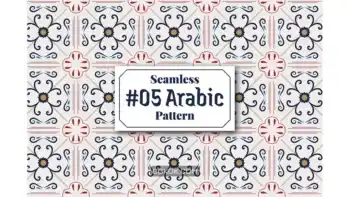 دانلود پترن عربی Arabic Seamless Pattern 5