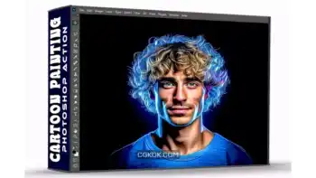 دانلود اکشن فتوشاپ ایجاد افکت نقاشی کارتونی بر روی تصاویر Cartoon Painting Photoshop Actions