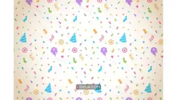 دانلود پترن کاغذ رنگی جشن Party Confetti Seamless Pattern
