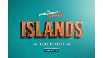 دانلود افکت متن رترو وینتیج Retro Vintage Text Effect N.16