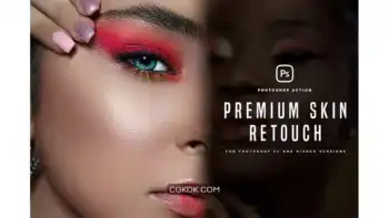 دانلود اکشن فتوشاپ روتوش پوست Skin Retouch Photoshop Action